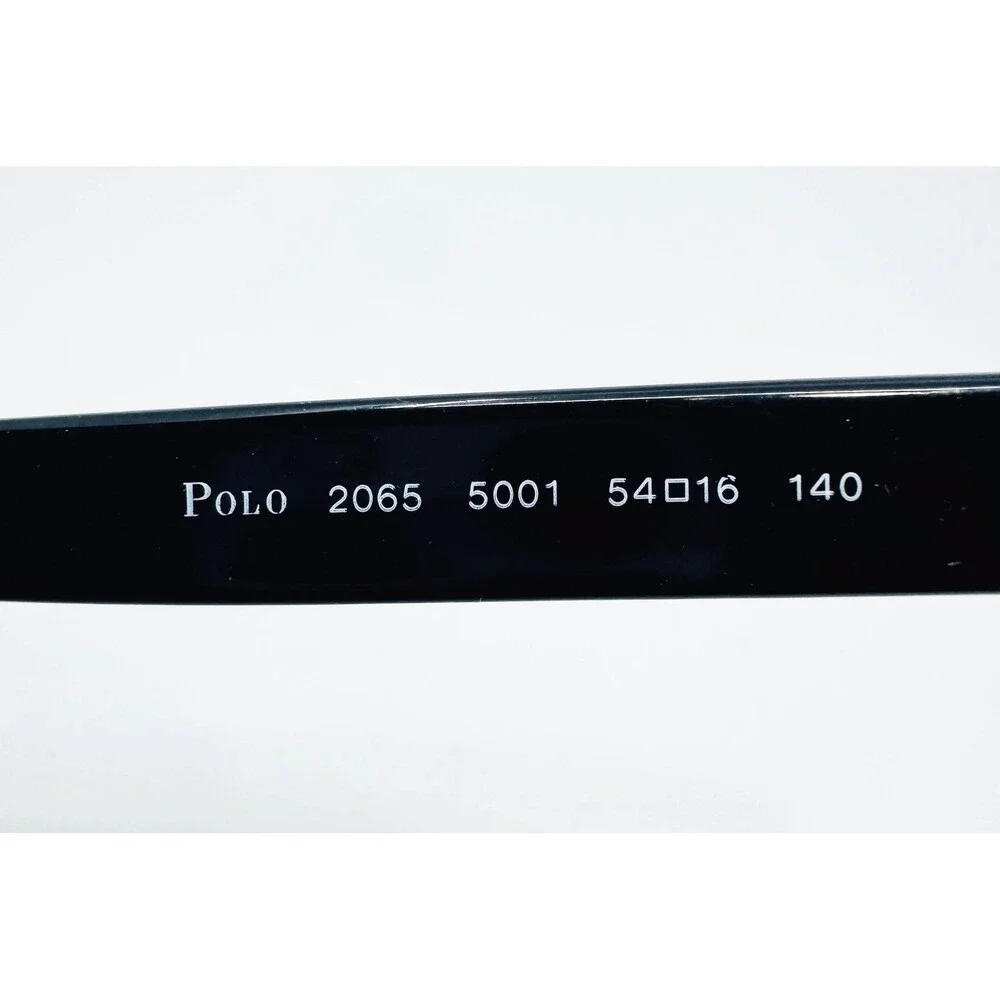 Ralph Lauren Eyeglasses Mens Black Rectangle PH 2065 5001 54-16-140 54mm